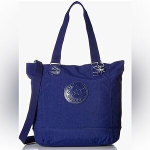 Kipling Shopper Combo Tote Bag Cobalt Blue Style TM5500 Gym Bag Travel